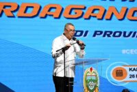 Penjabat Sekretaris Daerah Provinsi (Sekdaprov) Sumatera Utara (Sumut) Sulaiman Harahap,  di Aula Raja Inal Siregar, Jalan Diponegoro, Medan, Kamis (26/2/2026).