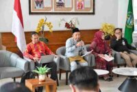 Temu Pers bersama dengan Dinas Sosial Provinsi Sumatera Utara dan Bidang Statistik Sektoral Dinas Komunikasi dan Informatika Provinsi Sumut, tentang “Penanganan Kemiskinan di Sumatera Utara