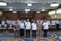 Rapat Kerja Pengawasan (Rakerwas) Inspektur Jenderal Kementerian Kelautan dan Perikanan RI yang diselenggarakan pada Kamis 5 Februari 2026 di Gedung Mina Bahari III Kantor Kementerian Kelautan dan Perikanan. 