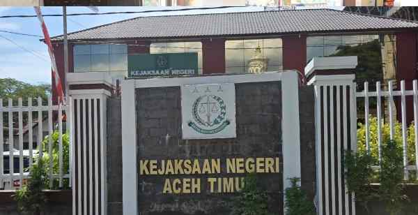 Kantor kejaksaan Negeri Aceh Timur.