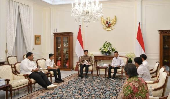 Wakil Presiden (Wapres) Gibran Rakabuming menerima audiensi Ikatan Mahasiswa Sumatra Utara (IMSU) di Istana Wakil Presiden, Jakarta, Kamis (05/02/2026). 