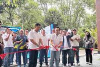 Peresmian Lobi Parama Satwika yang dibangun oleh alumni Akpol Angkatan 1998 Batalyon Parama Satwika, pada Sabtu, 15 Februari 2026.