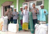 Rangkaian bakti sosial yang dilakukan jajaran kepolisian di Kabupaten Tapanuli Tengah, Sumatera Utara, pada Minggu, 15 Februari 2026.