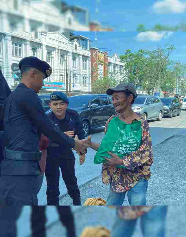 Personel Batalyon A Pelopor Satuan Brigade Mobil Kepolisian Daerah Sumatera Utara (Brimob Polda Sumut) menggelar kegiatan bakti sosial bertajuk “Menebar Kebaikan, Menguatkan Kebersamaan” dalam program Minggu Kasih yang berlangsung pada Minggu, 22 Februari 2026, mulai pukul 09.30 WIB.