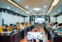 Pertemuan dengan Wali Kota Medan, Rico Tri Putra Bayu Waas, di Balai Kota Medan, pada Selasa, 24 Februari 2026.