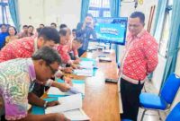 ASN Dinas Kominfo Pematangsiantar menandatangani Perjanjian Kinerja 2026.