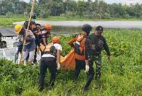 Korban yang terseret arus drainase di Desa Druju, Sumbermanjing Wetan, Kabupaten Malang, ditemukan meninggal dunia di Bendungan Sengguruh pada 20 Februari 2026.