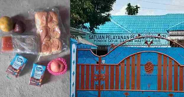 Makanan MBG yang diterima Siswa SDN (Kiri), SPPG Jalan Medan (Kanan)