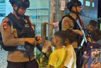 Patroli kamtibmas gabungan bersama jajaran Polres Tebing Tinggi dan Koramil 13/TT Dim 0204/DS pada Kamis, 25 Februari 2026.