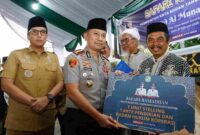 Safari Ramadan Pemerintah Kota Medan di Masjid Al-Munawwarah Medan, Jalan Teladan, Kecamatan Medan Kota, Senin (23 Februari 2026)