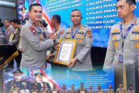 Polres Asahan meraih penghargaan Indikator Kinerja Pelaksanaan Anggaran (IKPA) dengan nilai 100 atau kategori sempurna dalam Rapat Pimpinan (Rapim) Tahun 2026 yang digelar Polda Sumatera Utara di Medan, Rabu, 25 Februari 2026.