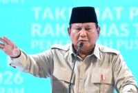 Presiden Prabowo Subianto secara resmi membuka Rapat Koordinasi Nasional (Rakornas) Pemerintah Pusat dan Daerah Tahun 2026 yang digelar di Sentul International Convention Center (SICC), Kabupaten Bogor, Provinsi Jawa Barat, pada Senin, 2 Februari 2026. Foto: BPMI Setpres