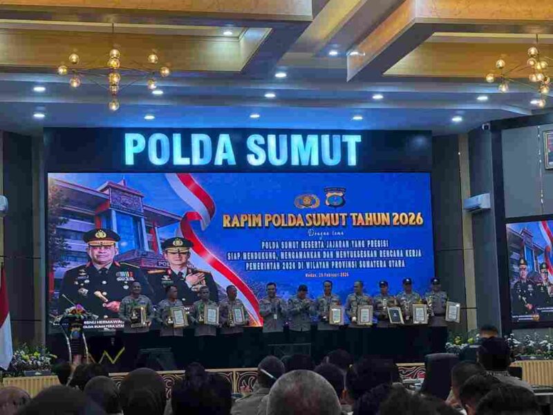 Rapim Polda Sumut 2026.