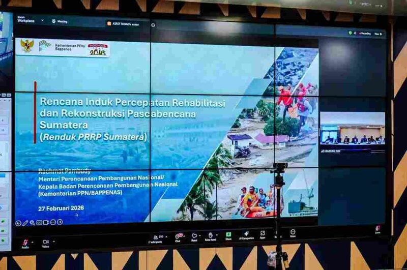 Daring dari Ruang Command Center Kantor Wali Kota Medan pada Jumat, 27 Februari 2026.