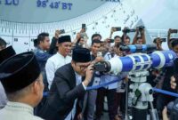 Pemerintah Kota Medan menggelar rukyatul hilal bekerja sama dengan Observatorium Ilmu Falak UMSU di Jalan Denai, Medan, pada Selasa, 17 Februari 2026. Pemantauan dilakukan dari lantai 7 laboratorium observatorium