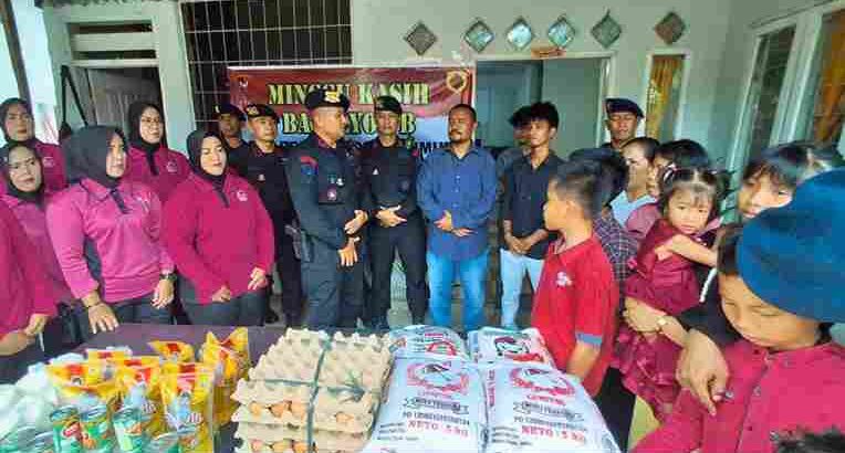 Kegiatan Minggu Kasih di Rumah Kasih Yayasan Gunung Sion Kanaan, Kecamatan Sei Balai, Kabupaten Batu Bara, Sumatera Utara, pada Minggu (1/3/2026).