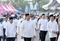 Gubernur Sumatera Utara (Sumut) Bobby Nasution membuka secara resmi Kolaborasi Pekan Ramadhan Sumut 2026 di Arena Pekan Raya Sumut Jalan Jenderal Gatot Soebroto Kota Medan. Sabtu (7/3/2026).