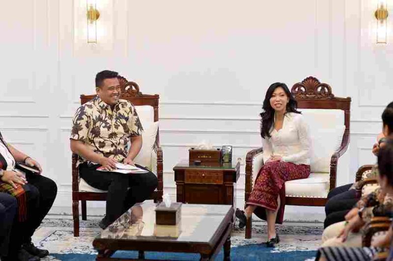 Gubernur Sumatera Utara (Sumut) Bobby Nasution menerima audiensi Komisaris Independen PT. Indonesia Tourism Development Coorporation (ITDC) di Ruang Kerja Lantai 10 kantor Gubernur Sumut Jalan Diponegoro Kota Medan, Kamis (12/3/2026).