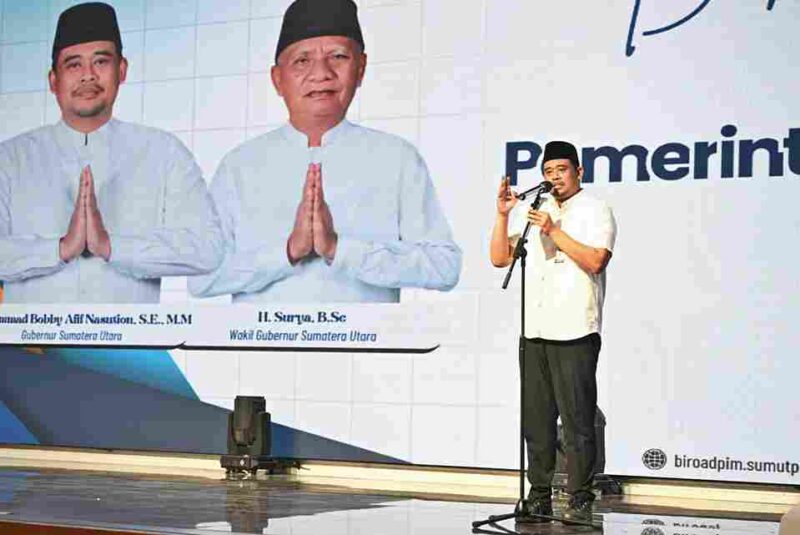 Gubernur Sumatera Utara, Muhammad Bobby Afif Nasution,
