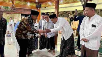 Silaturahmi Idulfitri, Wapres Gibran Dorong Pesantren Kembangkan AI dan Robotika