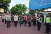 Polres Asahan menggelar apel pasukan operasi kepolisian terpusat 