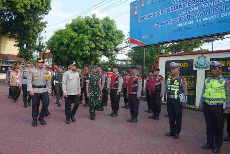 Polres Asahan menggelar apel pasukan operasi kepolisian terpusat 