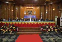 Rapat Paripurna dalam rangka peringatan Hari Jadi ke-80 Kabupaten Asahan digelar di Aula Rambate Rata Raya Sekretariat DPRD Kabupaten Asahan. Kegiatan yang berlangsung pada Senin,16 Maret 2026.