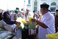 Pemerintah Kabupaten Asahan menggelar dzikir dan doa bersama di Masjid Agung H. Achmad Bakrie Kisaran sebagai bagian dari rangkaian peringatan Hari Jadi ke-80 Kabupaten Asahan.
