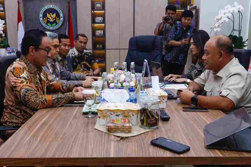 Kepala Badan Narkotika Nasional Republik Indonesia (BNN RI) Komisaris Jenderal Polisi Suyudi Ario Seto melakukan audiensi strategis dengan Kepala Badan Gizi Nasional (BGN) Dadan Hindayana di Kantor BGN, Jakarta Pusat, pada Jumat (27/2/2026).