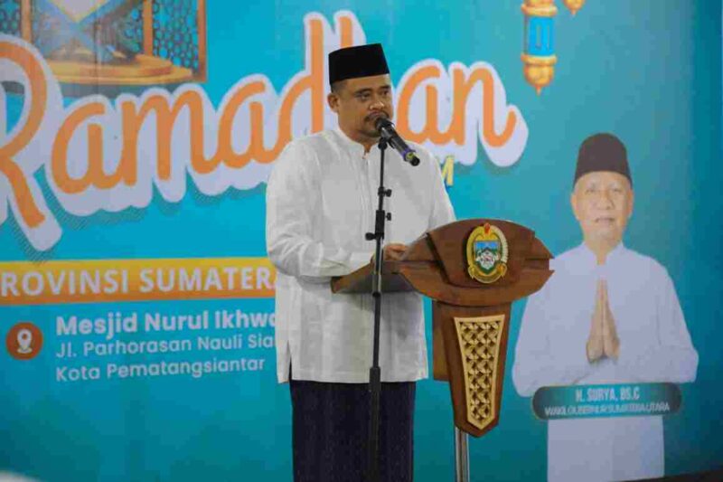 Gubernur Sumatera Utara Muhammad Bobby Afif Nasution, S.E., M.M.