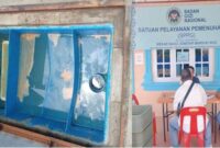 IPAL SPPG (Kiri), Wartawan saat Konfirmasi di SPPG Marihat (Kanan). Foto: Martuadin Saragih-atapkota