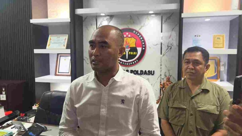 Direktur Reserse Narkoba Polda Sumatera Utara, Andy Arisandi,