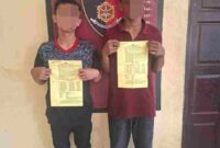 Polsek Tanjung Morawa menangkap dua pelaku pencurian sepeda motor di Deli Serdang. Polisi juga mengamankan barang bukti Honda Supra X milik korban.
