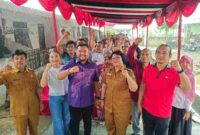 Kegiatan reses Anggota DPRD Kota Pematangsiantar dari Fraksi PDI Perjuangan, Erwin Freddy Siahaan, M.B.A., di daerah pemilihan Siantar II yang meliputi Kecamatan Siantar Martoba dan Siantar Sitalasari berlangsung di Jalan Melati Gang Simalungun, Kecamatan Siantar Sitalasari, Kota Pematangsiantar, pada Senin (9/3/2026).