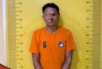 Seorang pria berinisial S (46) diamankan warga dan polisi di Aek Ledong, Asahan,