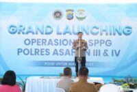 Kepolisian Daerah Sumatera Utara kembali menambah dua Satuan Pelayanan Pemenuhan Gizi (SPPG) di Kabupaten Asahan. Peresmian SPPG Polres Asahan 3 dan 4 berlangsung di Markas Polsek Air Batu, Senin (2/3/2026),