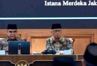Ketua Umum Majelis Ulama Indonesia (MUI) K.H. Anwar Iskandar menyampaikan pandangannya pada kegiatan Silaturahmi Presiden dengan Para Kiai dan Tokoh Organisasi Kemasyarakatan Islam di Istana Kepresidenan Jakarta, pada Kamis, 5 Maret 2026