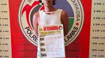 Satresnarkoba Polres Palas Tangkap Dua Pria, Sita Sabu Lebih dari 70 Gram