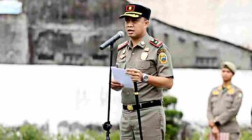 Kepala Satuan Polisi (Kasatpol) Pamong Praja (PP) Provinsi Sumut Moettaqien Hasrimi. 