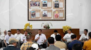 Pemerintah Provinsi Sumatera Utara (Sumut) melalui Kepala Badan Pendapatan Daerah (Bapenda) Sutan Tolang Lubis dan Kepala Badan Keuangan dan Aset Daerah (BKAD) Timur Tumanggor melakukan Konferensi Pers terkait upaya Pemprov Sumut dalam meningkatkan pendapatan daerah.