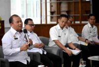 Pemerintah Provinsi Sumatera Utara (Sumut) melalui Kepala Badan Pendapatan Daerah (Bapenda) Sutan Tolang Lubis dan Kepala Badan Keuangan dan Aset Daerah (BKAD) Timur Tumanggor melakukan Konferensi Pers terkait upaya Pemprov Sumut dalam meningkatkan pendapatan daerah. 