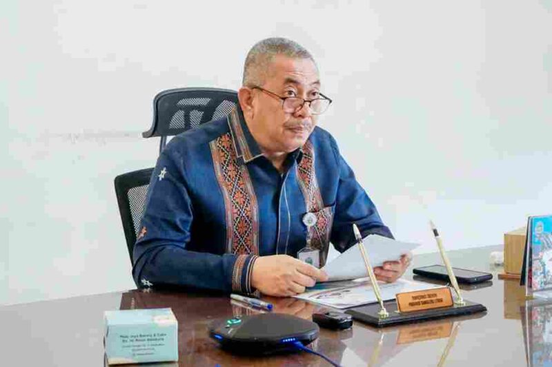 Pj Sekretaris Daerah Provinsi Sumatera Utara (Sumut) Sulaiman Harahap menjadi narasumber pada Webinar Sesi VI bertema “Judi Online dan Pinjaman Online Ancaman Serius Bagi ASN dalam Sorotan Analisis PPATK” secara daring di Ruang Rapat Sekda Sumut, Kantor Gubernur Sumut, Jalan Pangeran Diponegoro Nomor 30 Medan, Kamis (30/4/2026).