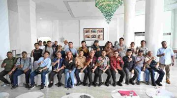 Temu Pers bersama Badan Kepegawaian Provinsi Sumatera Utara, Kegiatan ini difasilitasi Dinas Kominfo Sumut yang berlangsung di Lobby Dekranasda Lantai 1 Kantor Gubernur Sumut Jalan Diponengoro Nomor 30 Medan, Kamis (30/4/2026).