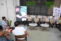 Kepala Badan Pendapatan Daerah (Bapenda) Provinsi Sumatera Utara, Sutan Tolang Lubis melaksanakan temu pers dalam rangka sosialisasi Gebyar Pajak Sumut Tahun 2026 di Kantor Bapenda Sumut Jalan Sisingamangaraja Medan, Senin (20/4/2026).