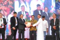 Puncak Perayaan Paskah Katolik Kota Pematangsiantar berlangsung di Kompleks SD RK Cinta Rakyat 2, Kecamatan Siantar Selatan, Minggu (19 April 2026).