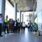Wakil Presiden Gibran Rakabuming Raka meninjau pengembangan Bandara Douw Aturure di Kabupaten Nabire, Senin, 20 April 2026,