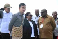 Wapres Gibran tinjau Pelabuhan Nabire