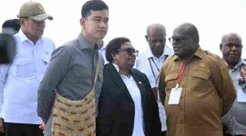 Wapres Gibran tinjau Pelabuhan Nabire