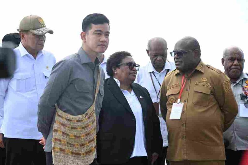 Wapres Gibran tinjau Pelabuhan Nabire