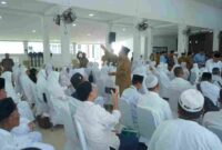 Pemkab Asahan menggelar upah-upah 247 calon jamaah haji 2026.